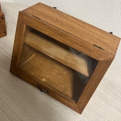 カントリー雑貨　セット　小物入れ　ハートの画像