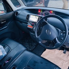 🅾️‼️ DAIHATSU TANTO CUSTOM 2010 BLACK | 左電動スライドドア⭕️車検2年間⭕️純正ホイール⭕️タイミングチェーンモデル⭕️ナビ／テレビ⭕️の画像