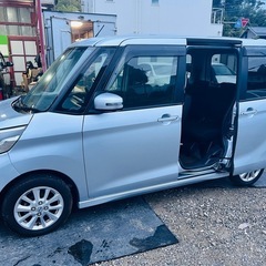 🅾️❗️❗️NISSAN DAYZ ROOX H27年車|シルバー色|アラウンドビユカメラ⭕️|走行距離8万キロ⭕️左スライドドア⭕️バックカメラ⭕️車検2年間⭕️の画像