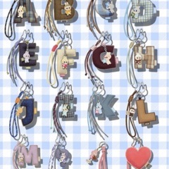 ラブブ　アルファベットチャーム☆正規品☆A-M の画像