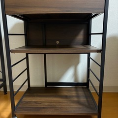 伸縮式キッチンワゴンの画像