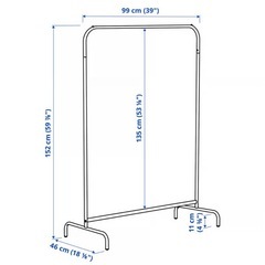 IKEA ハンガーラックの画像