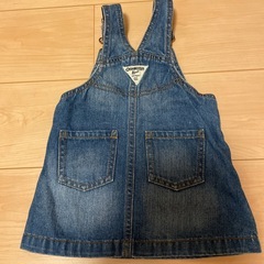 女の子　デニムスカート　80-90の画像