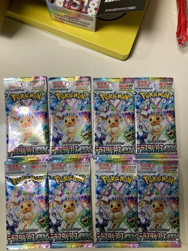 8P テラスタルフェス 購入 ポケセン産MEGAドリームex 8P テラスタル