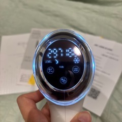 【未使用に近い】 ミュゼ　家庭用光美容器　脱毛器　専用ローション付きの画像