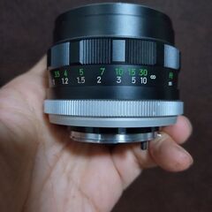 良品　MINOLTA MC ROKKOR-PF 55mm F1.7 分解清掃済の画像