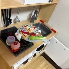 【取りに来て頂ける方限定】IKEA おままごとキッチンの画像