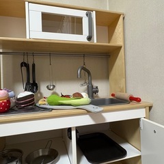 【取りに来て頂ける方限定】IKEA おままごとキッチンの画像