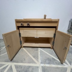 木製ままごとキッチン　wilwoodの画像