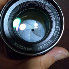 良品　MINOLTA MC ROKKOR-PF 55mm F1.7 分解清掃済の画像