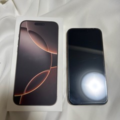 【タイムセール】iPhone 16 pro max 256GBの画像