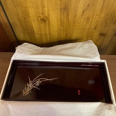 コーヒートレー♪　本金蒔絵　誠美漆器　中西 工芸謹製　の画像