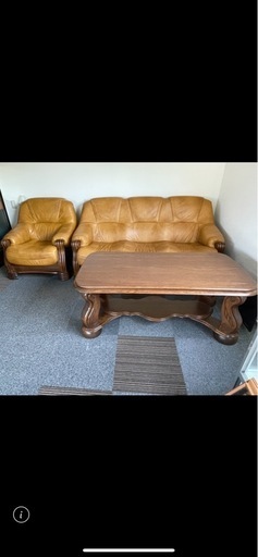 高級ソファー　3点セット