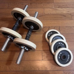 【逗子】トレーニングベンチ&ダンベルの画像
