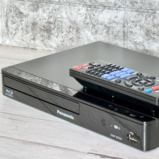 Panasonic Blu-rayプレーヤー DMP-BD90 2018年製 2018年製 Panasonic「DMP-BD90」ブルーレイ・プレーヤー Panasonic