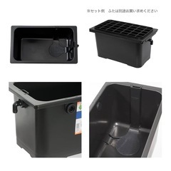 決まりました【美品】Tetra テトラ じょうろでキレイメダカ鉢 40 黒の画像