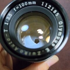 並品　OLYMPUS E.Zuiko Auto-T 100mm F3.5 PEN　分解清掃済の画像
