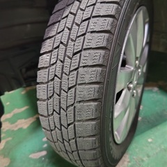 155/65R14 スタッドレスタイヤ 4本Good year Ice Naviの画像