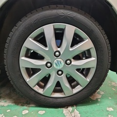 155/65R14 スタッドレスタイヤ 4本Good year Ice Naviの画像
