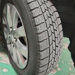 155/65R14 スタッドレスタイヤ 4本Good year Ice Naviの画像