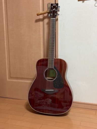 ヤマハ　アコースティックギター 値下げしました?YAMAHA FG850 ?オールマホガニー仕様✨ソフトケース付き・美品！ 