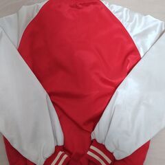 【80’ｓ古着　美品】デサント　スタジャン　Mサイズ　赤　の画像