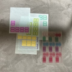 丸穴シール、インデックスシールの画像