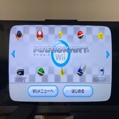 【TVにつながるHDMI変換アダプタ付】Wii本体とソフト6本ほかの画像