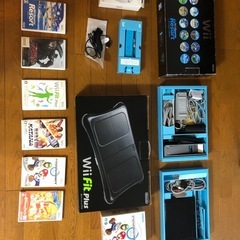 【TVにつながるHDMI変換アダプタ付】Wii本体とソフト6本ほかの画像