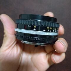 レンズは極上　外観いまいち Nikkor AI-s 50mm F1.8の画像