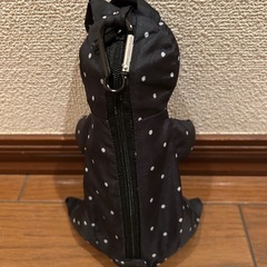 折り畳み傘　ドット柄　うさぎカバーの画像