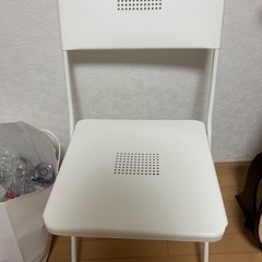 IKEA(イケア) FEJAN 折りたたみチェア ホワイトの画像