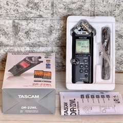 TEAC「TASCAM・DR-22WL」リニアPCMレコーダーの画像