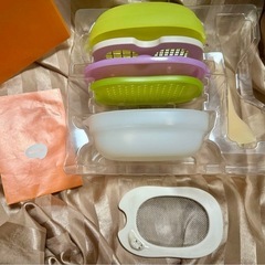 離乳食ナビゲート　調理セットc コンビ　combo ベビー　赤ちゃん　離乳食の画像