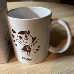あげます　エディオン　オリジナル　マグカップ　新品未使用　の画像