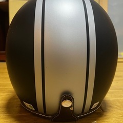 レッドバロン YK-3 Mサイズ マットブラック ジェットヘルメット バブルシールド ワンタッチバックルの画像