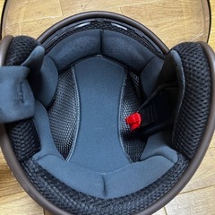 レッドバロン YK-3 Mサイズ マットブラック ジェットヘルメット バブルシールド ワンタッチバックルの画像