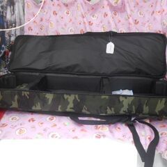 新品未使用5.980円　沖縄三線専用 N迷彩柄ソフトケース　肩掛け手持ち背負いOKの画像