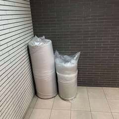 本日最終日！　フォームマットレス、ツインサイズ、薄手、　丸めて運べます。軽量の画像