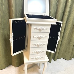 ロココ調　ジュエリーチェスト ドレッサーの画像