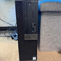 【取りに来てくれる方のみ】宮崎県 高鍋町 dell デスクトップ パソコン PC デュアルモニターアーム付き！デスク付き！の画像