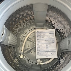 Toshiba 6kg  洗濯機 2021年製.動作確認済みの画像