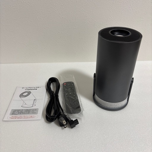 プロジェクター 家庭用 天井投影 Bluetooth5.4 日本語取扱説明書 黒