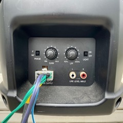 ウーハーとカーオーディオをまとめて差し上げますの画像
