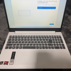 ノートパソコン Lenovoレノボ ideapad l340 Windows11の画像
