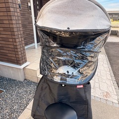 値段交渉可！自転車用チャイルドシート➕レインカバーのセット！＊自転車はつきません！の画像