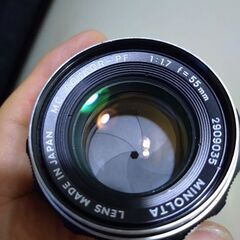 良品1 MC ROKKOR-PF 55mm F1.7 分解清掃済の画像