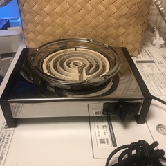 電気コンロとシーシャ炭2kgセットの画像