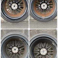 AME STEINER シュタイナー LMX 20インチタイヤホイール4本セット　245/35R20 PCD114.3 の画像