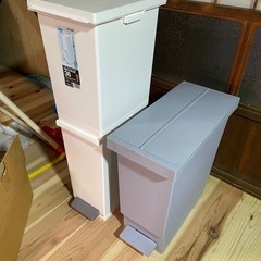 No.113m　二層式ゴミ箱の画像